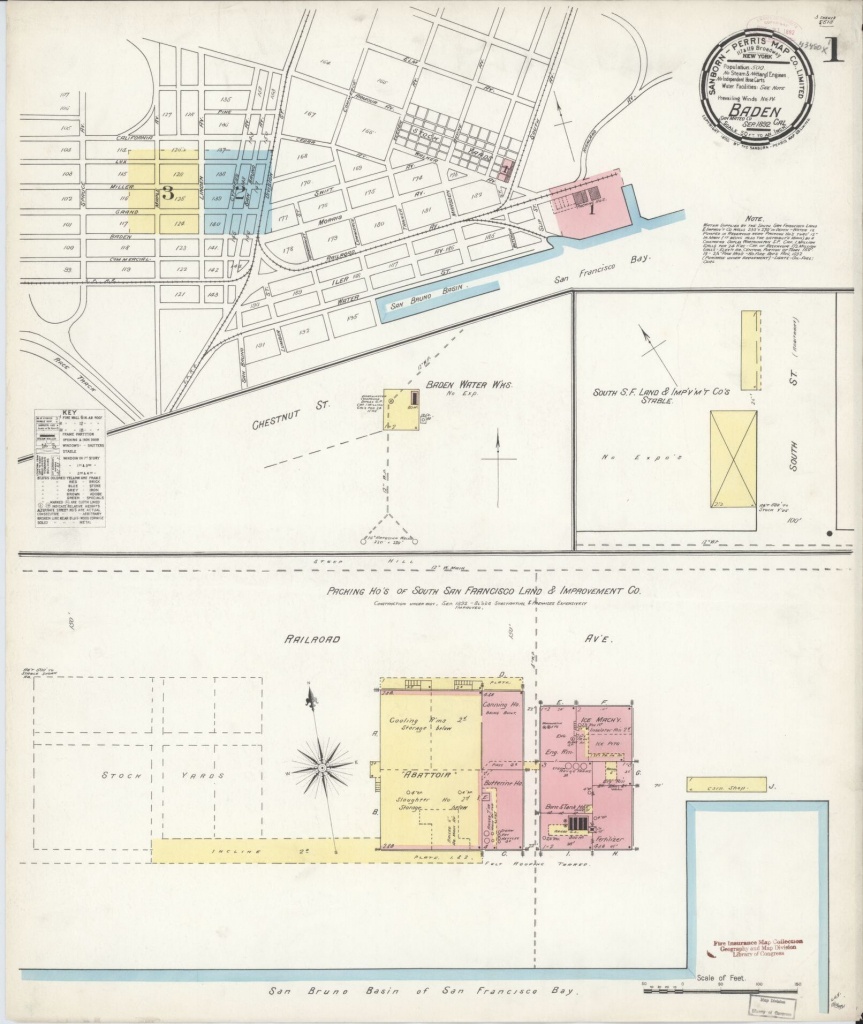 Map, 1800 To 1899, San Mateo County, California | Library Of Congress - Menlo Park California Map