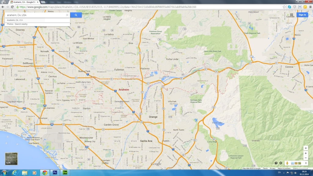 Map Anaheim California Surrounding Areas – Map Of Usa District - Map Of Anaheim California And Surrounding Areas