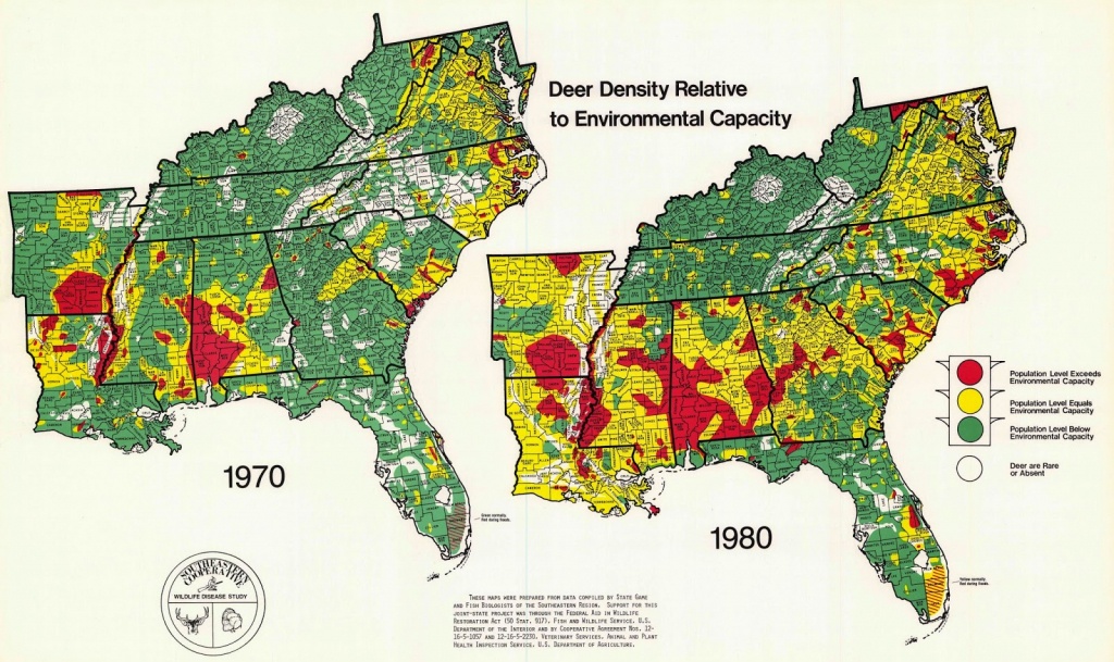 Map Analysis Blog Project: Deer Density - Mule Deer Population Map Texas