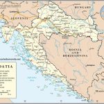 Map Croatia, Country Map Croatia   Printable Map Of Croatia