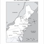 Map Eastern Printable North East States Usa Refrence Coast The New   Printable Map Of The Northeast