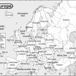 Map Europe Black And White | Sitedesignco   Europe Map Black And White Printable