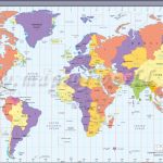 Map In Large Print Of The World Inpinks | Free Printable World Time   Free Printable Satellite Maps