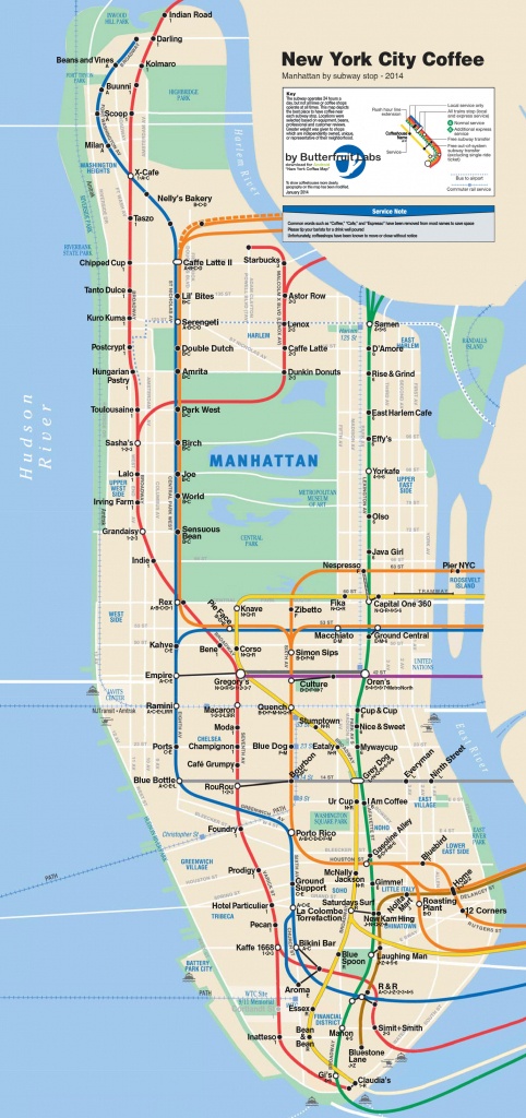 Map Manhattan Subway Nyc Subway Map Free Manhattan Maps Ride The - Manhattan Subway Map Printable
