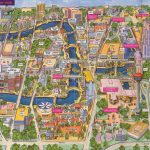 Map Of Alamo Plaza & River Walk | San Antonio, Tx | Www.mappery   Map Of Hotels Near Riverwalk In San Antonio Texas