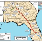 Map Of All Three Pipelines, In Notice Of Intent,ferc, For   Florida Gas Pipeline Map
