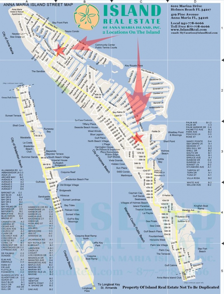 Map Of Anna Maria Island - Zoom In And Out. | Anna Maria Island In - Anna Maria Island In Florida Map