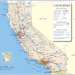 Map Of Californa And Travel Information | Download Free Map Of Californa   Driving Map Of California With Distances