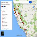 Map Of California Fire Burning Now | Download Them And Print   Map Of California Wildfires Now