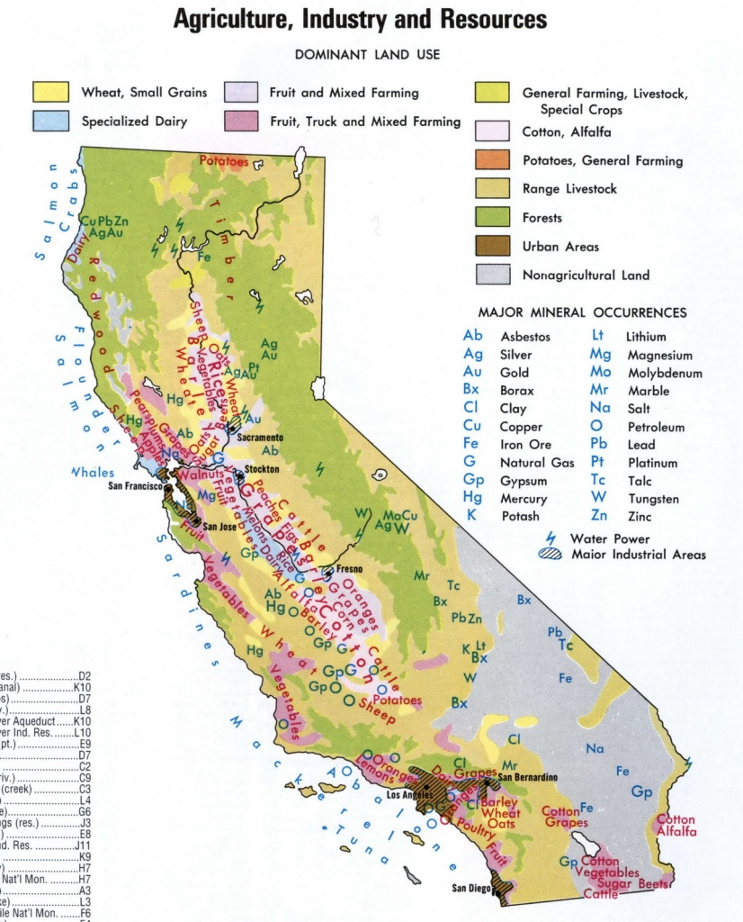 Map Of California National Parks And Monuments And Travel - National Parks In Northern California Map
