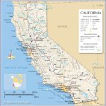 Map Of California State, Usa   Nations Online Project   Northern California State Parks Map