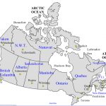 Map Of Canada With Provinces Territories And Capital Cities Map   Printable Map Of Canada With Cities