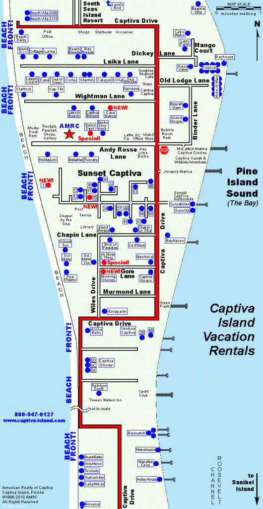 Map Of Captiva Village | Sanibel Love In 2019 | Captiva Island - Captiva Florida Map