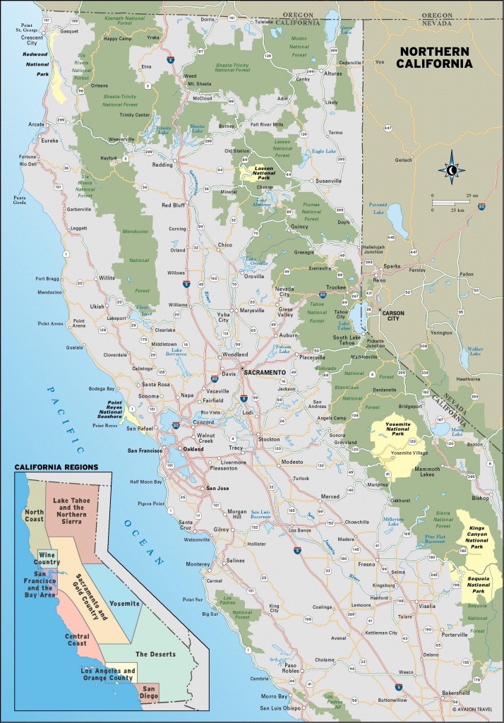 Map Of Coast Of California And Travel Information | Download Free - Map Of Central And Northern California Coast