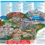 Map Of Disneyland And California Adventure Park Map Of Disney   Disney California Map