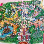 Map Of Disneyland Paris And Walt Disney Studios Regarding Disneyland   Printable Disneyland Paris Map 2018