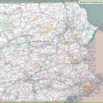 Map Of Eastern Pennsylvania   Printable Road Map Of Pennsylvania