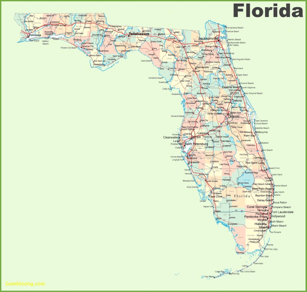 Map Of Florida Gulf Coast Awesome Map Of Florida – Maps Driving - Florida Gulf Coastline Map