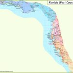 Map Of Florida West Coast   Map Of Florida West Coast Towns