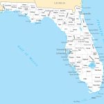 Map Of Florida With Cities And Travel Information | Download Free   Free Map Of Florida Cities