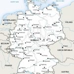 Map Of Germany Political In 2019 | Germany | Map Vector, Map, Germany   Free Printable Map Of Germany