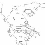 Map Of Greece Printable And Travel Information | Download Free Map   Outline Map Of Greece Printable