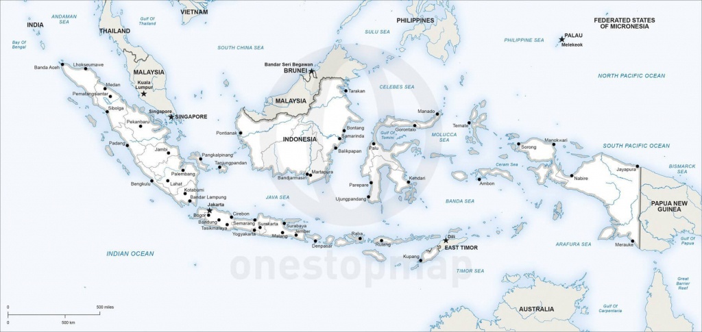 Map Of Indonesia Political - Printable Map Of Indonesia