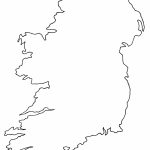 Map Of Ireland Blank | Twitterleesclub   Printable Blank Map Of Ireland
