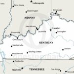 Map Of Kentucky Political   Printable Map Of Kentucky