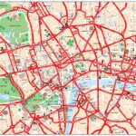 Map Of London Tourist Attractions, Sightseeing & Tourist Tour   Central London Map Printable