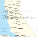 Map Of Major Cities Of California | Maps In 2019 | California Map   California State Map With Cities