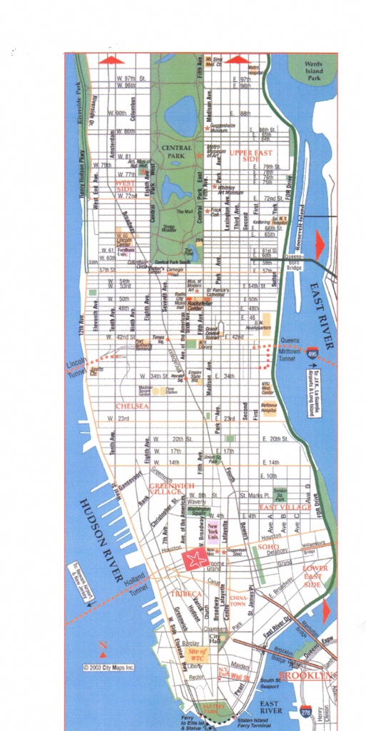 Map Of Manhattan With Streets Download Manhattan Street Map | Travel - Printable Map Manhattan Pdf