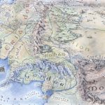 Map Of Middle Earth Best | Large Detailed Map Of Middle Earth   Printable Map Of Middle Earth