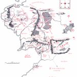 Map Of Middle Earth   J.r.r. Tolkien   Printable Lord Of The Rings Map