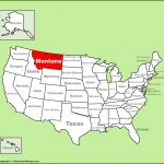 Map Of Montana Free And Printable   Printable Missoula Map