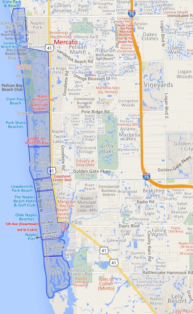Map Of Naples And Amalfi Coast, Producedpcgraphics … – New - Google Maps Naples Florida Usa