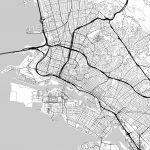 Map Of Oakland, California | Hebstreits Sketches   Oakland California Map