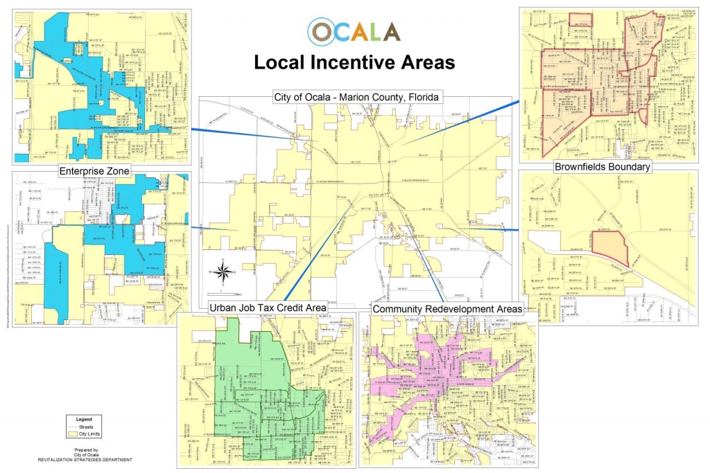 Ocala Area Map