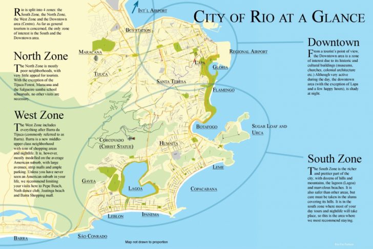 Printable Map Of Rio De Janeiro