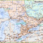 Map Of Southern Ontario   Printable Map Of Ontario