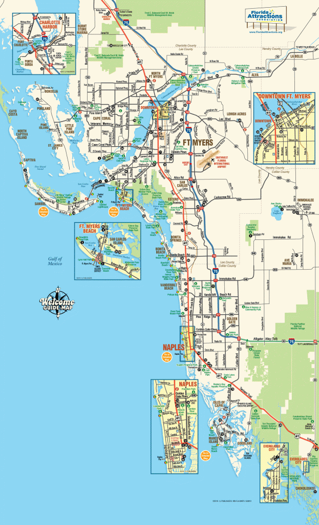 Map Of Southwest Florida - Welcome Guide-Map To Fort Myers &amp;amp; Naples - Map Of Sw Florida Beaches