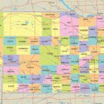 Map Of State Of Nebraska With Outline Of Its Cities, Towns And   Printable Road Map Of Nebraska