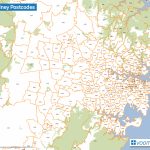 Map Of Sydney Postcodes – Voommaps   Printable Map Of Sydney