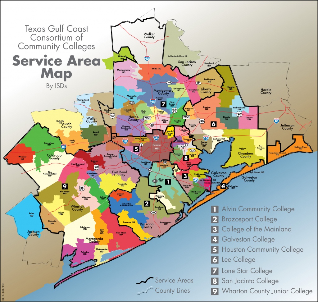 Map Of Texas Gulf Coast Area And Travel Information | Download Free - Texas Gulf Coast Beaches Map