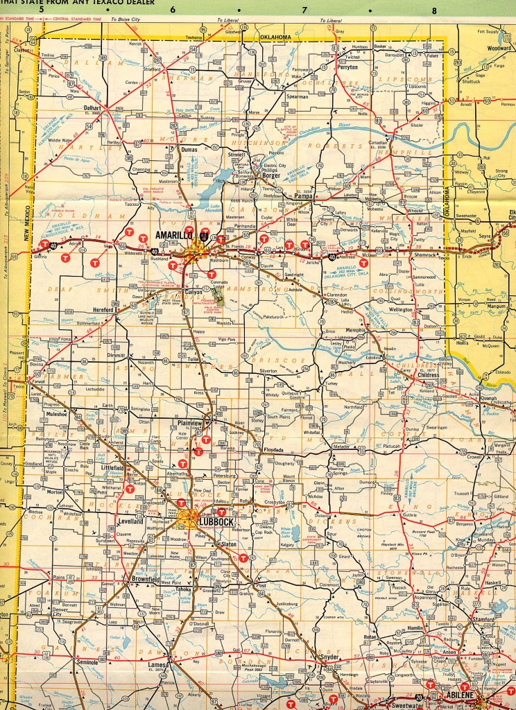 Map Of Texas Panhandle | Business Ideas 2013 - Texas Panhandle Road Map
