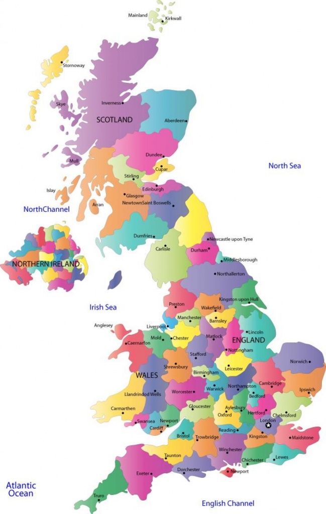 Map Of Uk Counties And Towns - Berkshireregion - Printable Map Of Uk Counties
