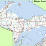 Map Of Upper Peninsula Of Michigan   Printable Upper Peninsula Map