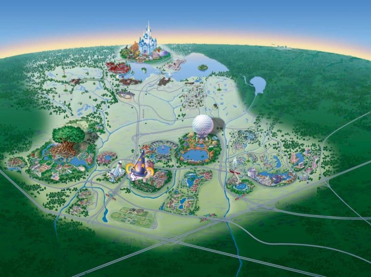 Disney Hotels Florida Map
