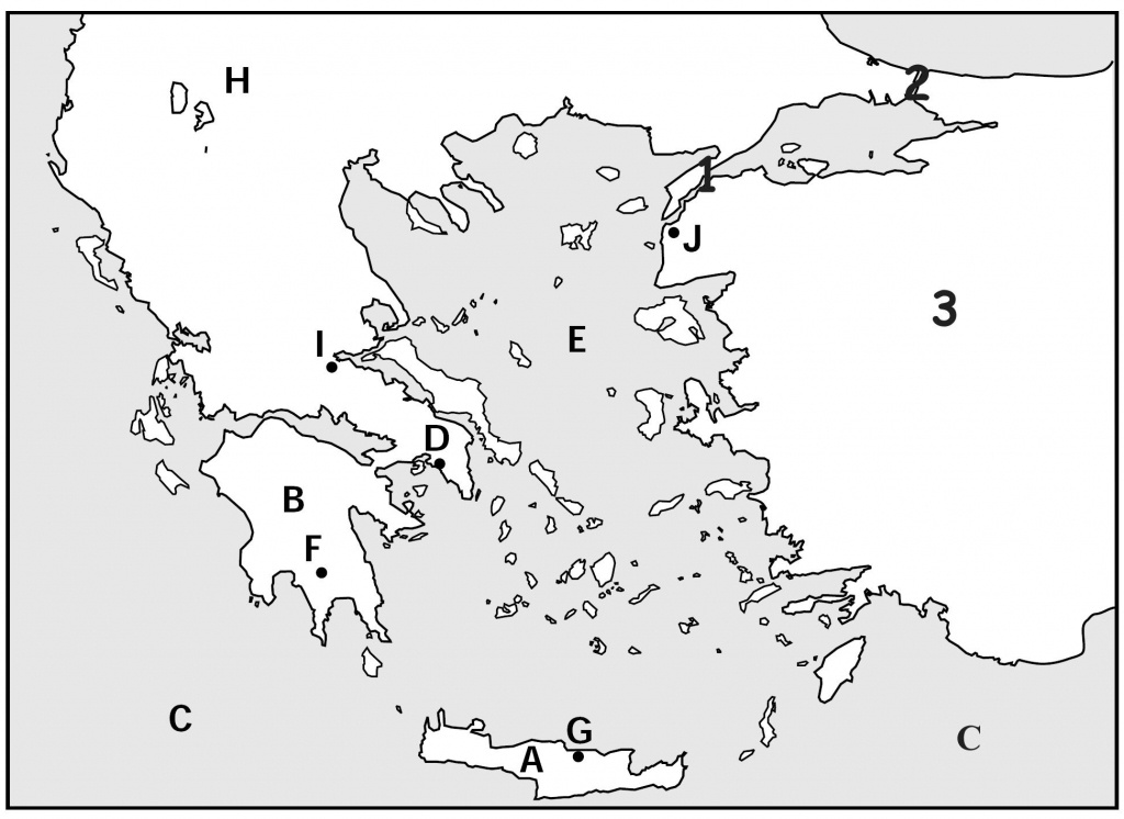 Map Quiz, Ancient Greeks For Kids | Homeschooling | Map Quiz, Greece - Ancient Greece Map For Kids Printables
