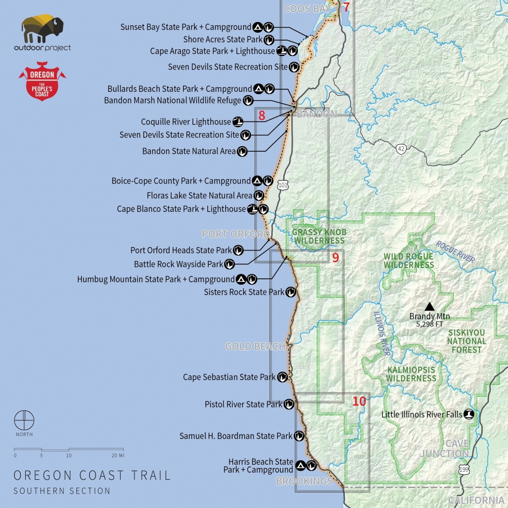 Map Reference. Camping California Coast Map – Reference California - Map Of California Coast Beaches